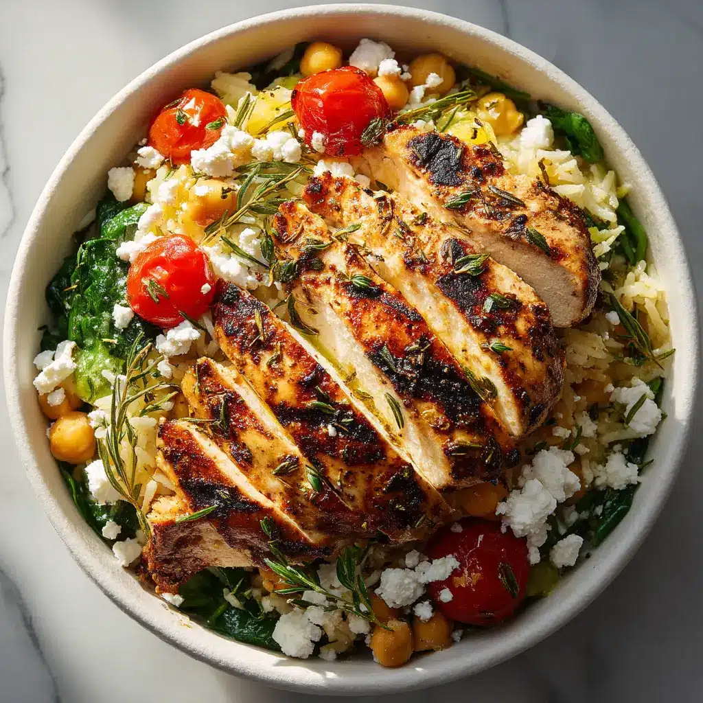 A spoonful of Greek lemon rice pilaf with fresh herbs, highlighting the fluffy texture of the rice.