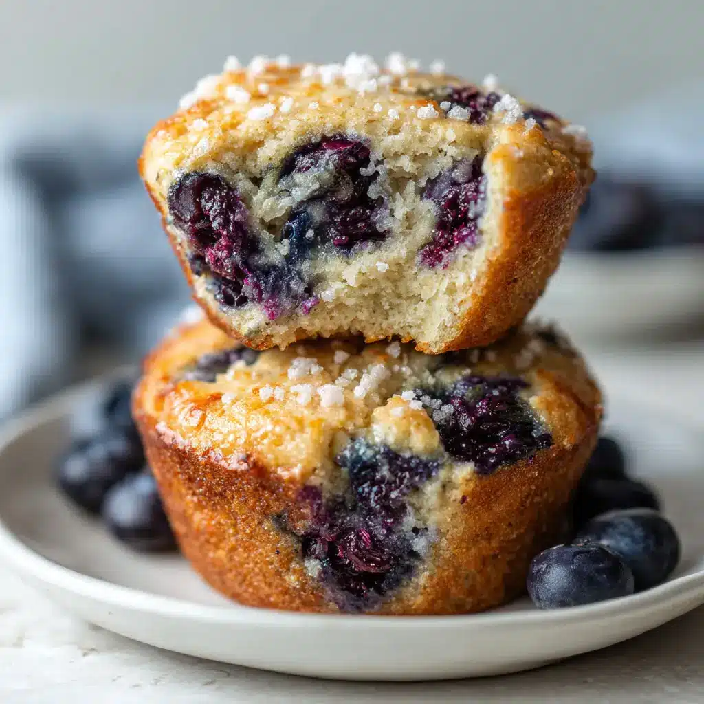 Protein Blueberry Muffins: The Ultimate Healthy & Easy Recipe 1 The process of making protein blueberry muffins, with batter being scooped into a muffin tin lined with paper cups.