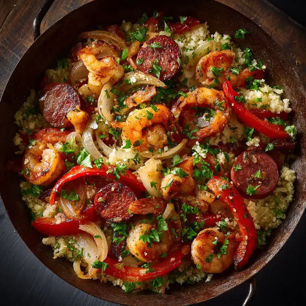 One Pan Meals: Easy Lemon Herb Chicken and Veggies 2 An overhead extreme close-up of a rustic one pan meal in a cast iron skillet. The vibrant colors of roasted vegetables and chicken highlight the appeal of one skillet meals.