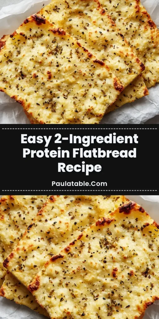 A close-up shot of a pliable, baked cottage cheese flatbread on parchment paper, speckled with black pepper and herbs.