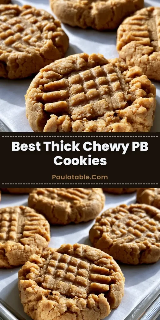 A stack of traditional Peanut Butter Cookies with deep cross-hatch fork patterns and golden edges on a silver baking sheet.
